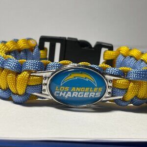 Los Angeles Chargers NFL Paracord Bracelet NEW